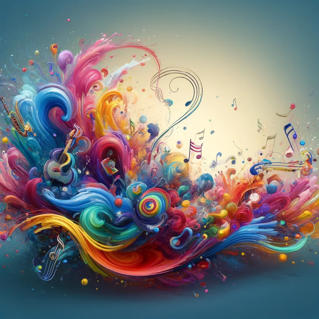 Lively Music Festival Canvas