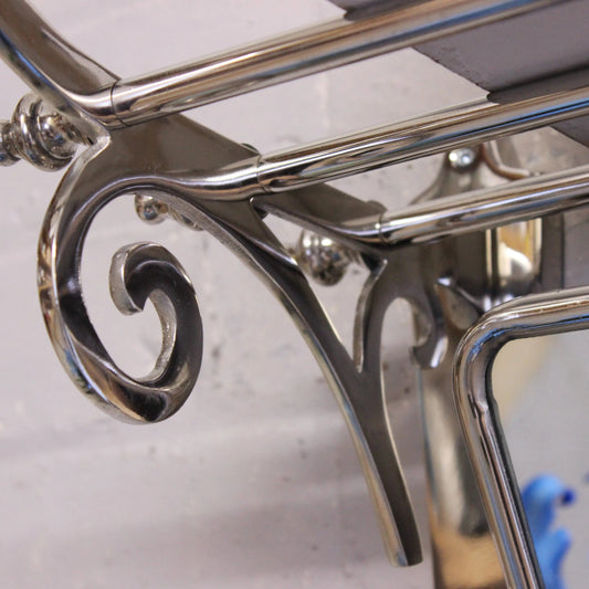 Lohit Train Antique Luggage Rack with Mirror