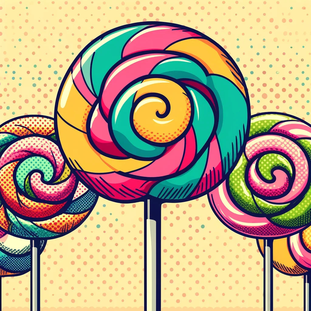 Lollipop Pop Canvas