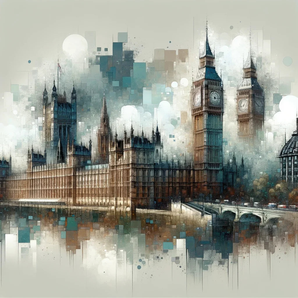 London's Timeless Echo Canvas