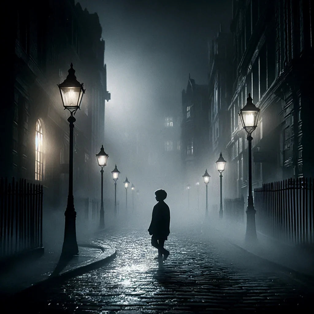 Lost in London Fog Canvas