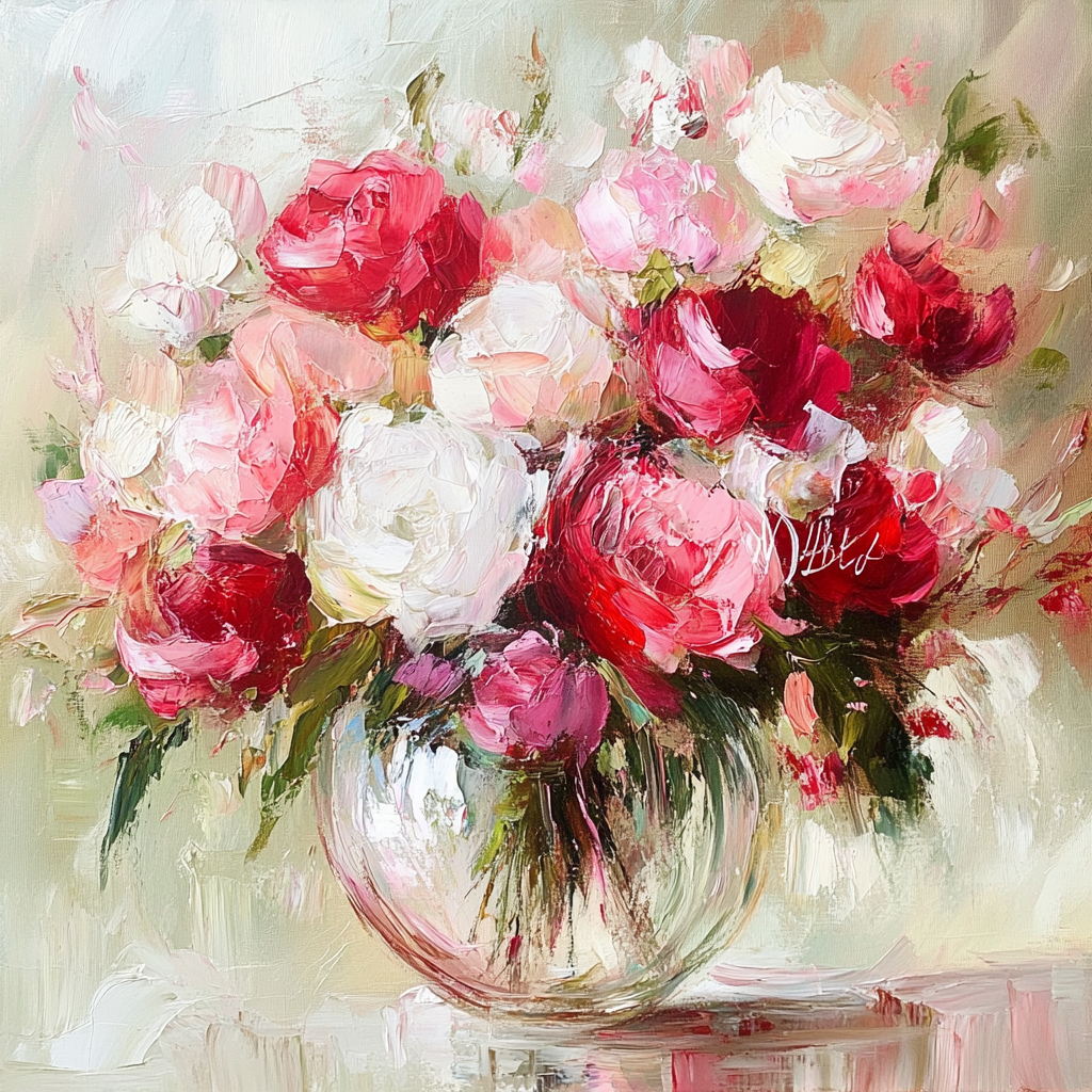 Love's Ethereal Canvas