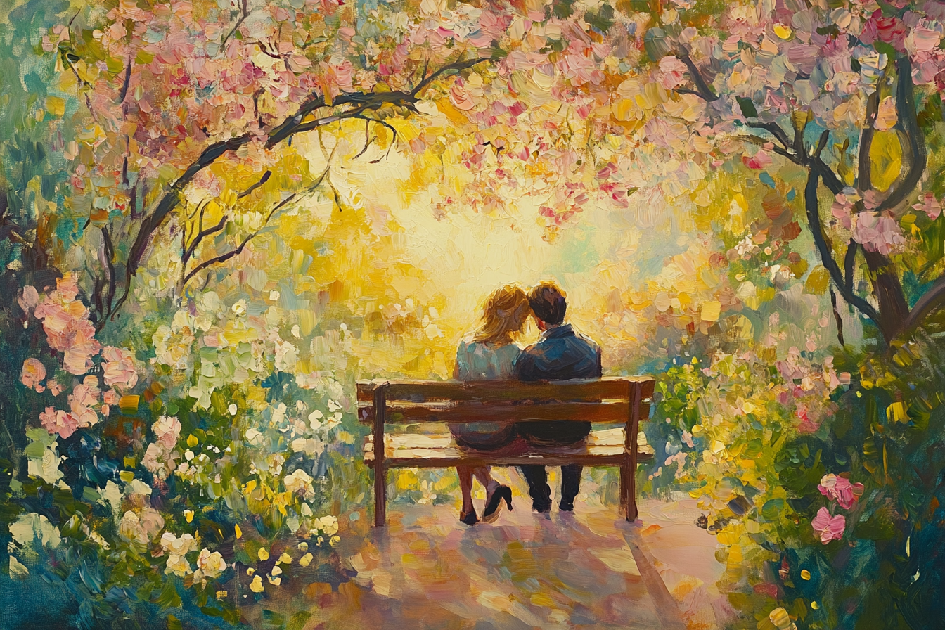 Lovers' Sanctuary Canvas