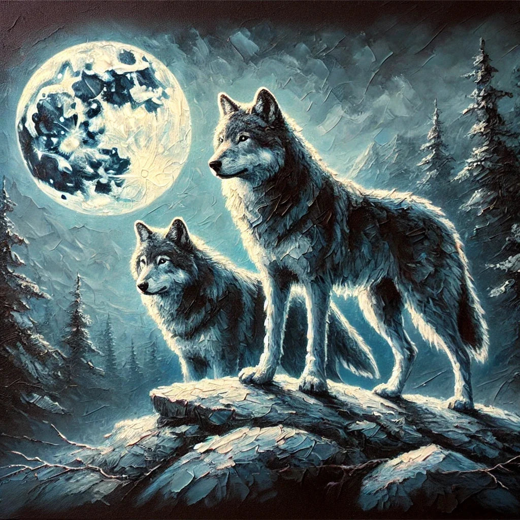 Lunar Majesty Canvas
