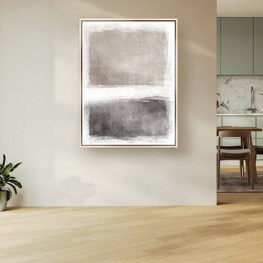 Kudo Portrait Framed Printed Canvas