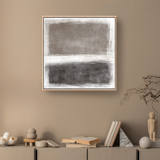 Kudo Square Framed Printed Canvas