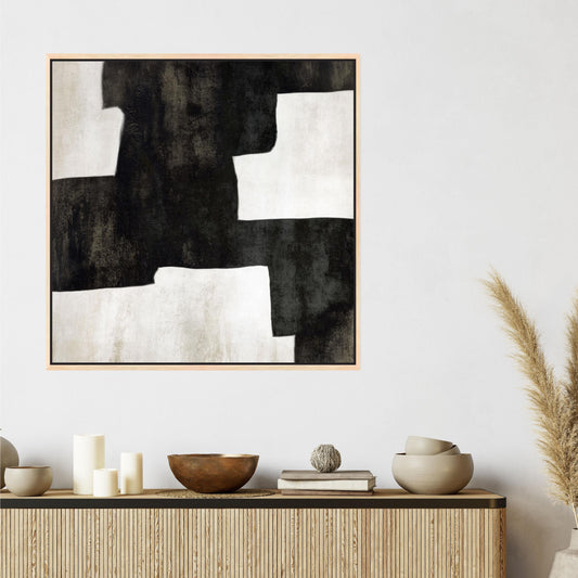 Fabio I Square Framed Printed Canvas