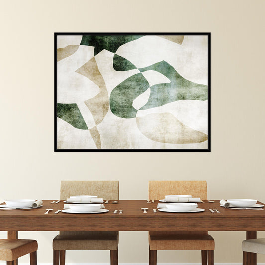 Soraya Landscape Framed Printed Canvas