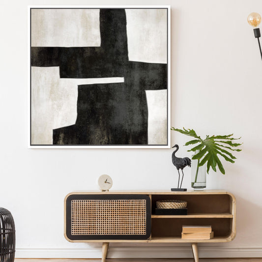 Fabio III Square Framed Printed Canvas