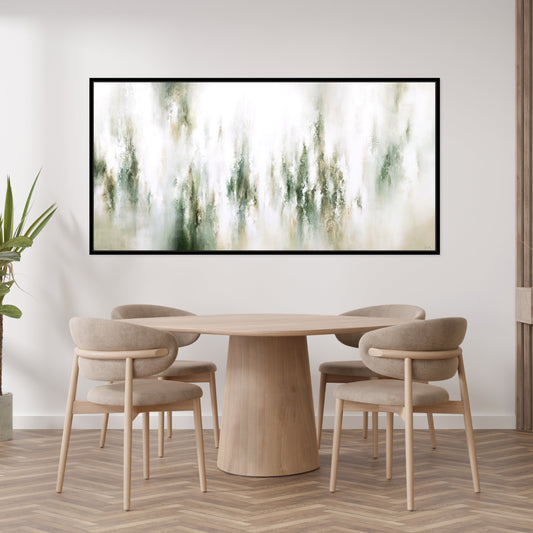 Aspire Panoramic Framed Printed Canvas