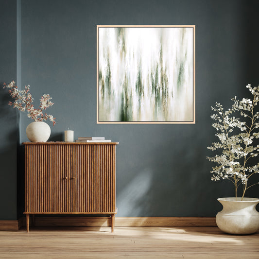 Aspire Square Framed Printed Canvas