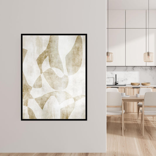 Instrumental Portrait Framed Printed Canvas