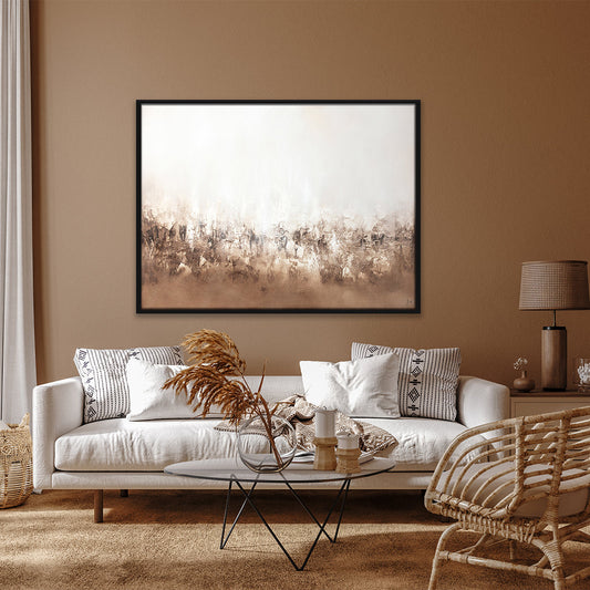 Landa Landscape Framed Printed Canvas