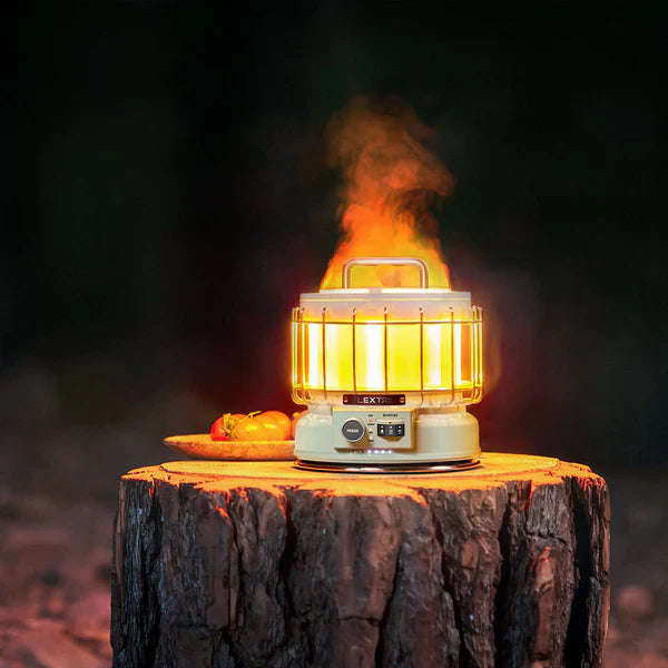 Flextail MAX LANTERN - 3-in-1 Vintage Lantern with Flame with humidifier