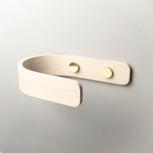 Designer White Curtain Holdbacks | Black | Pack of 2