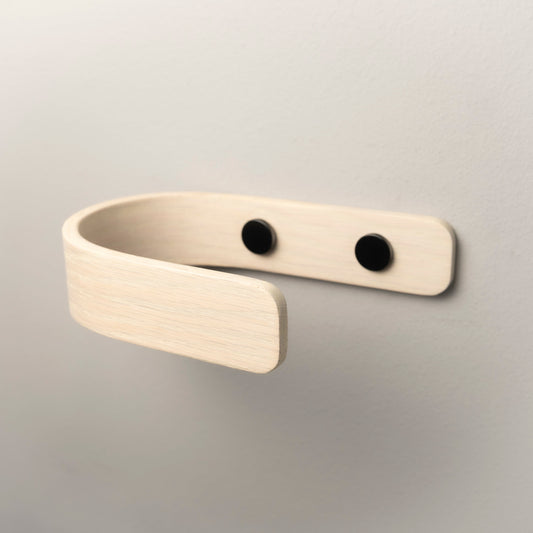 Designer White Curtain Holdbacks | Brass | Pack of 2