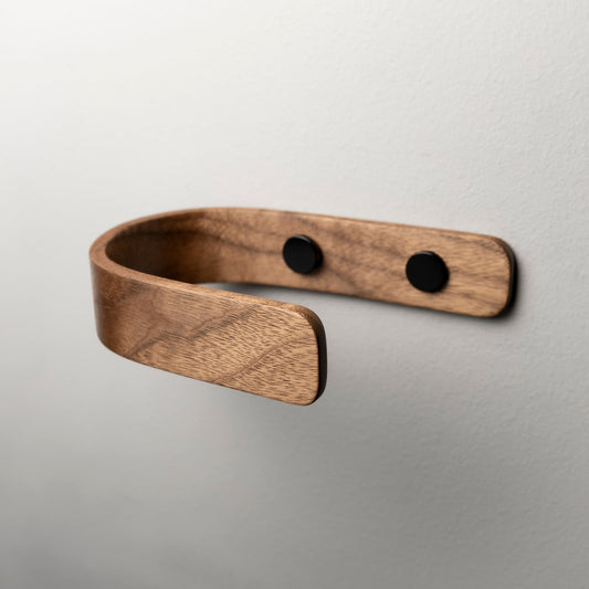 Designer Walnut Curtain Holdbacks | BR | Pack of 2