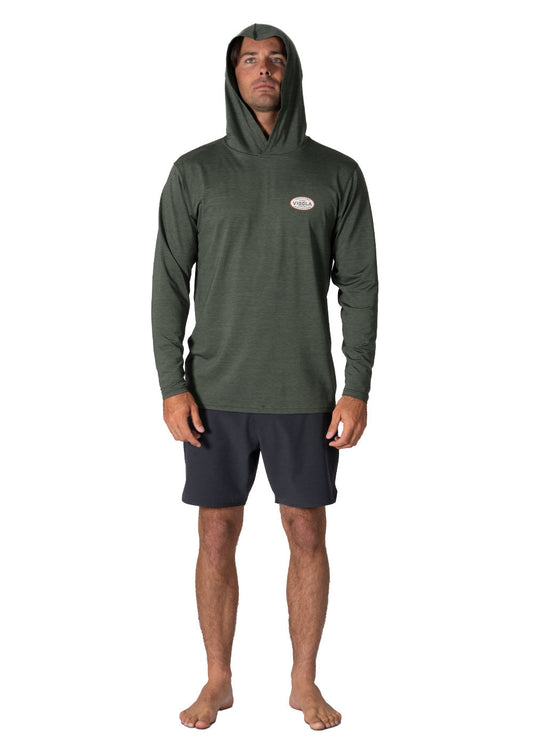 Vissla Twisted Eco Hooded Long Sleeve Lycra