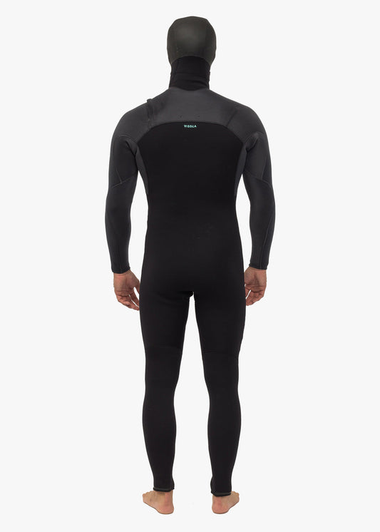 Vissla High Seas II 4-3 full hooded chest zip