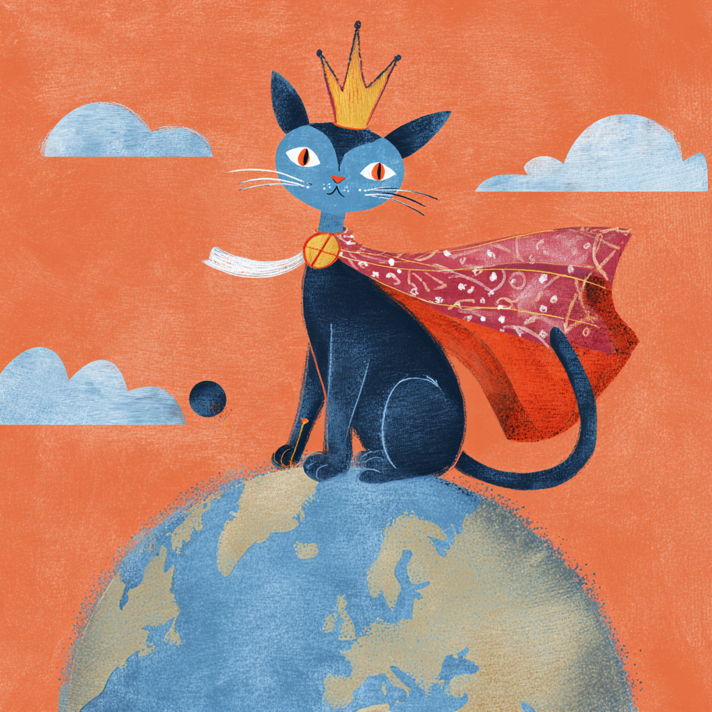 Majestic Cat Royalty Canvas