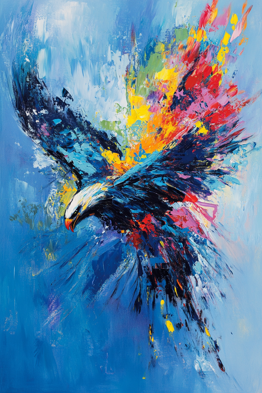Majestic Eagle Sky Blanket