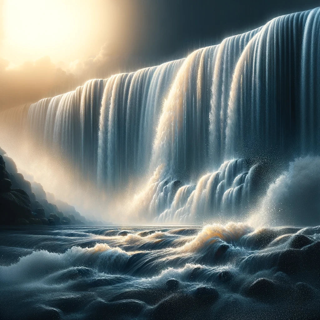 Majestic Waterfall Canvas