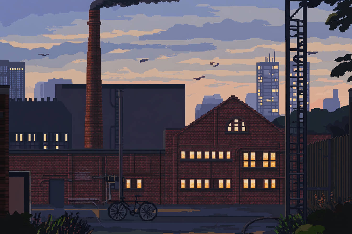 Manchester Factory Canvas