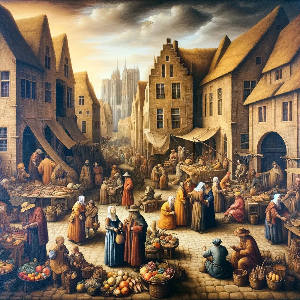 Market Day Canvas
