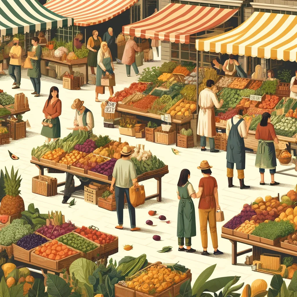 Market Fresh Canvas
