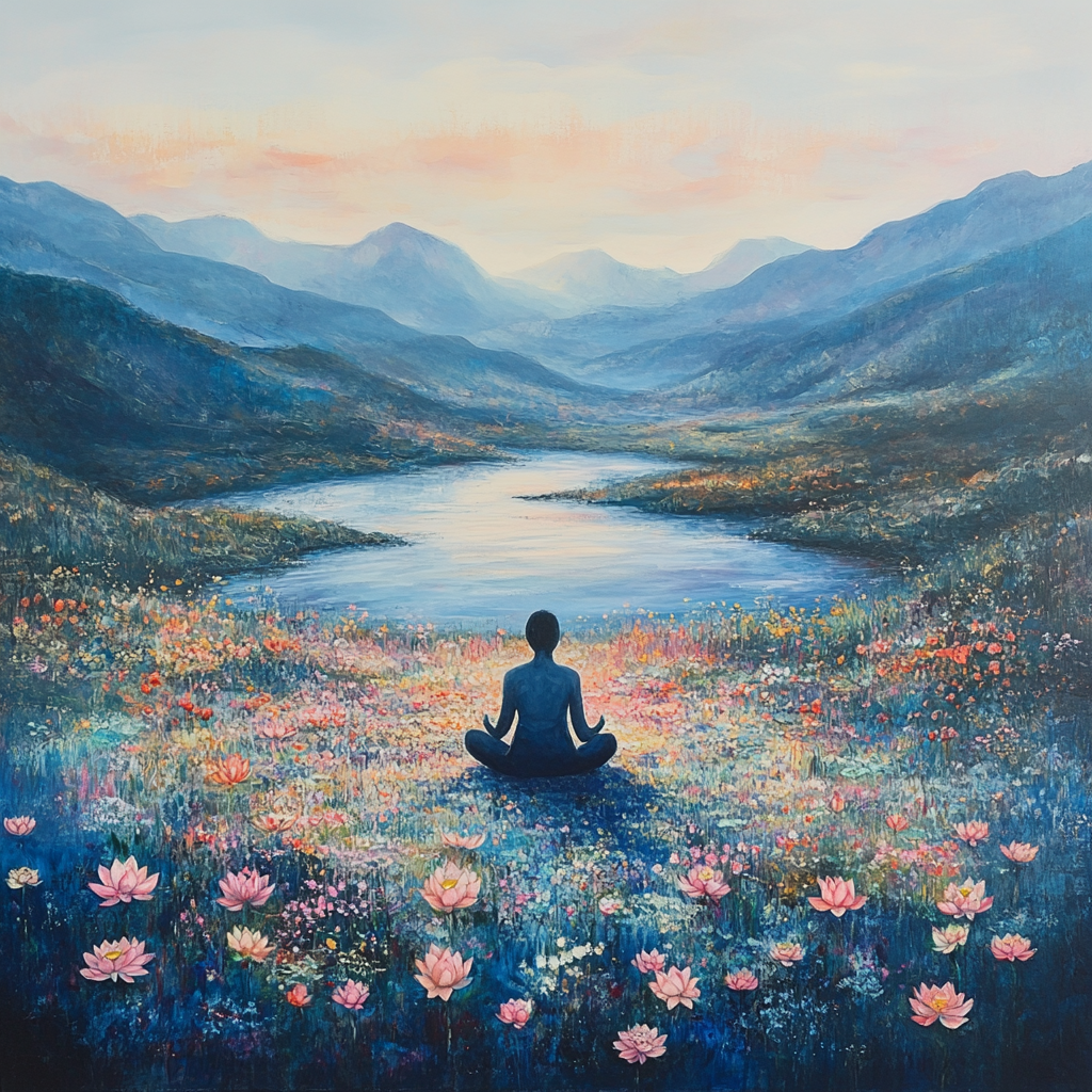 Meditation Harmony Canvas