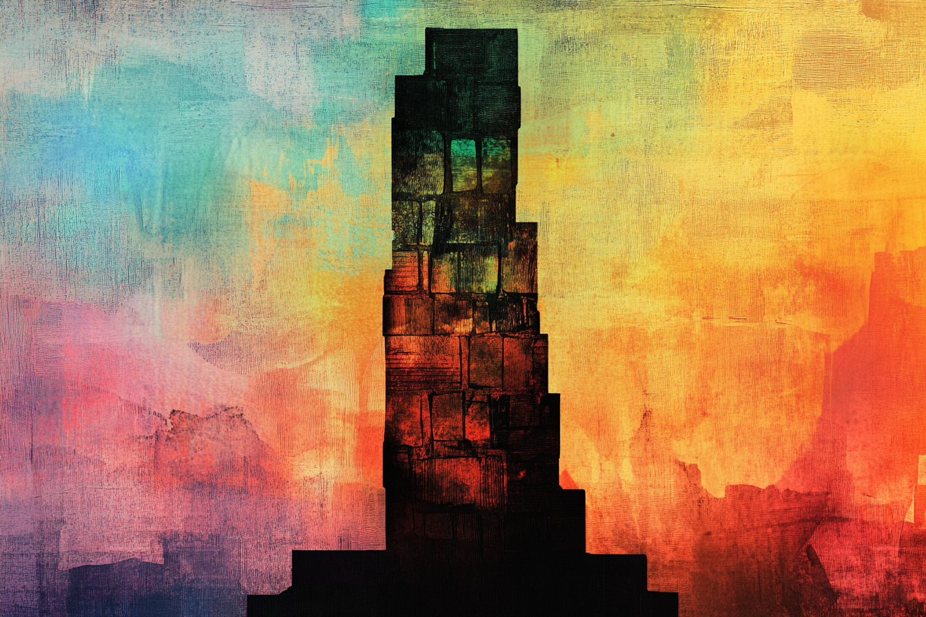 Memory Tower Canvas