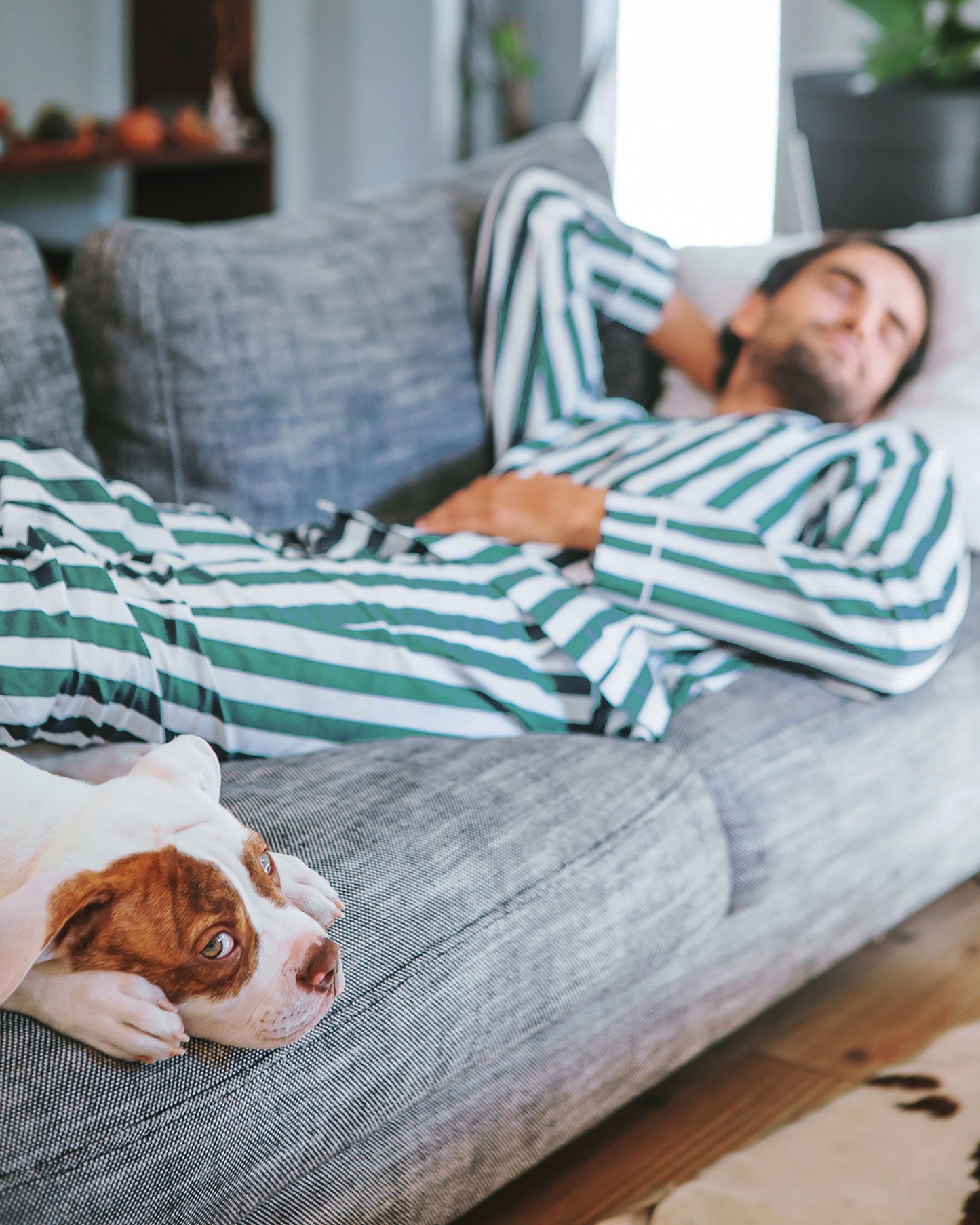 Mens Long Pyjamas - Cape Cod