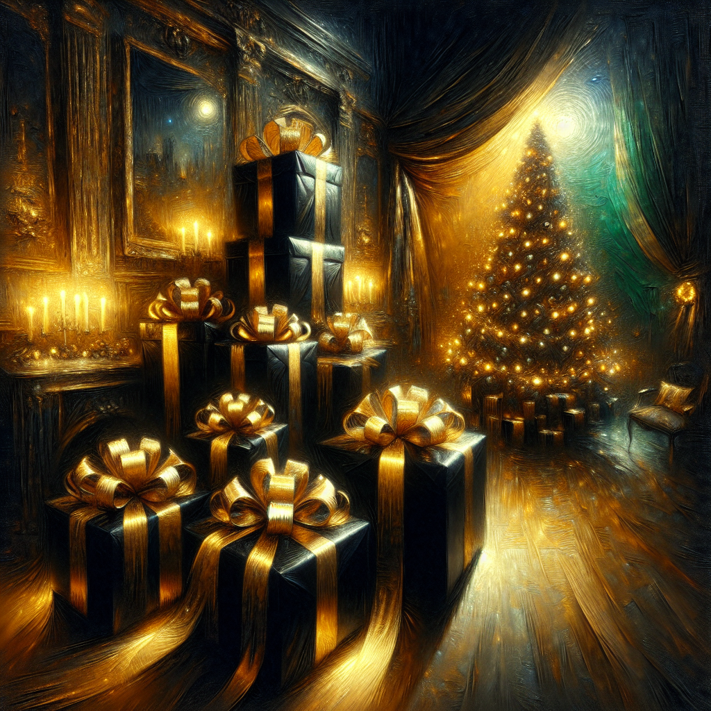 Midnight Christmas Memory Canvas
