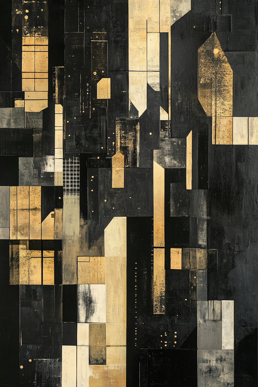 Midnight Metropolis Canvas