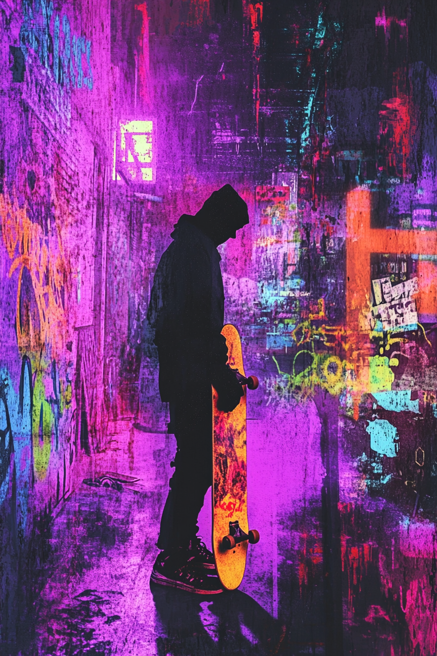 Midnight Momentum Canvas