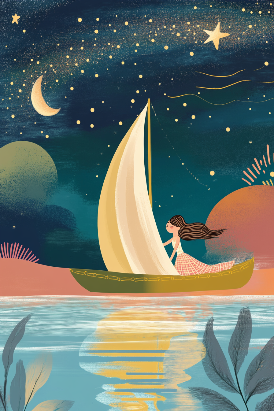 Milky River Dream Canvas