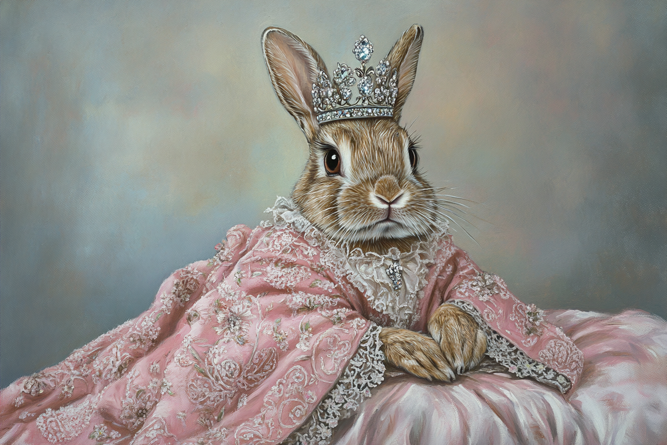 Miniature Rabbit Regal Blanket