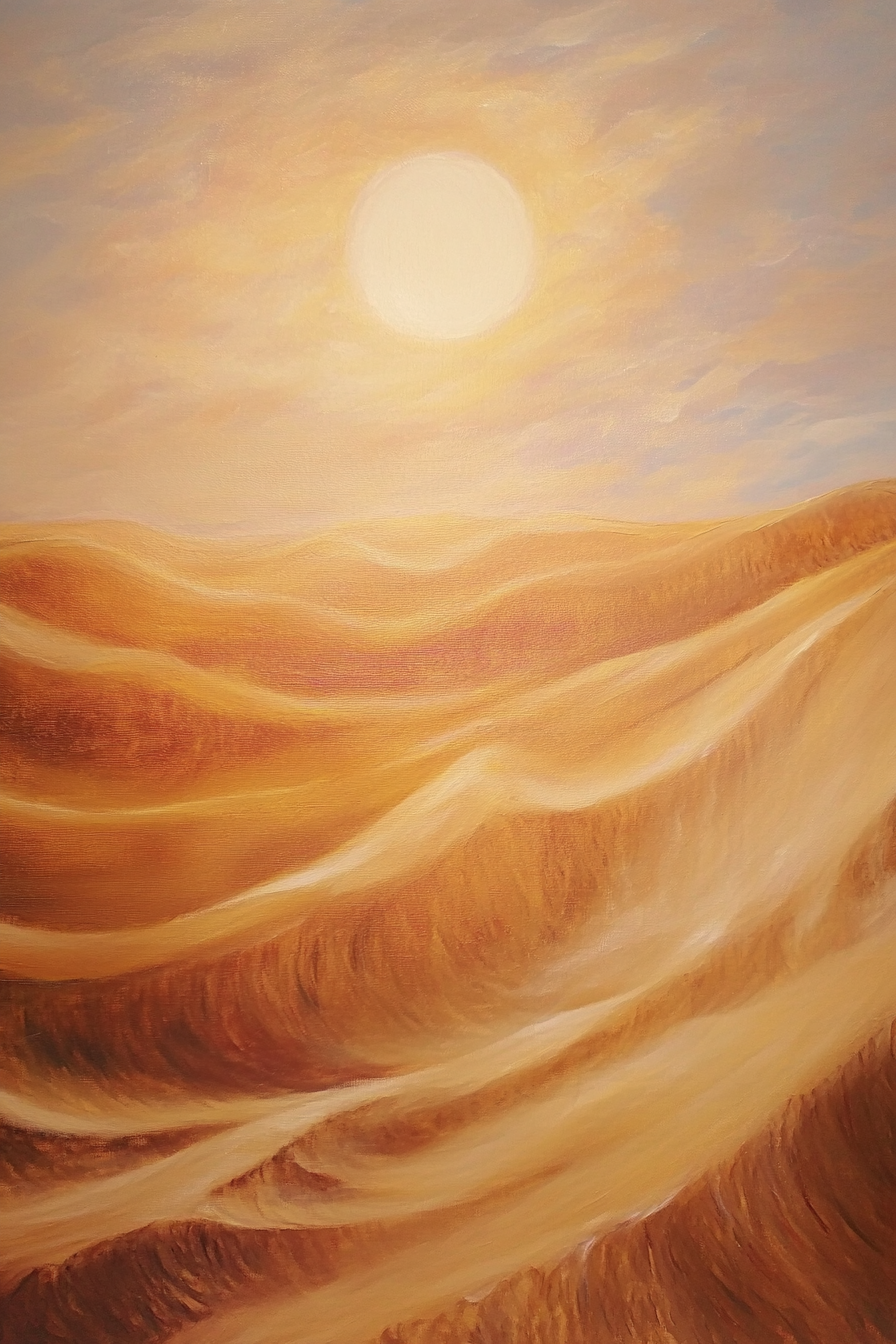Mirage of the Desert Canvas