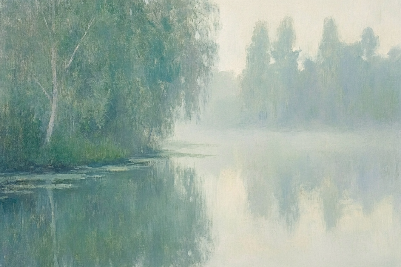 Misty Lagoon Blanket