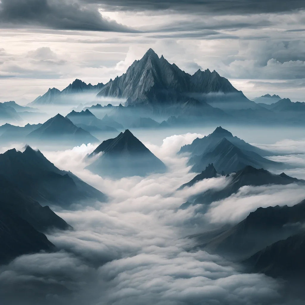 Misty Mountain Majesty Canvas
