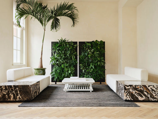 Living Wall Divider - 180.5cm - Black