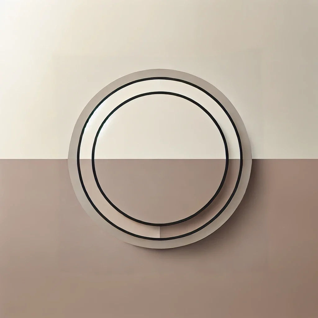 Modern Circle Canvas