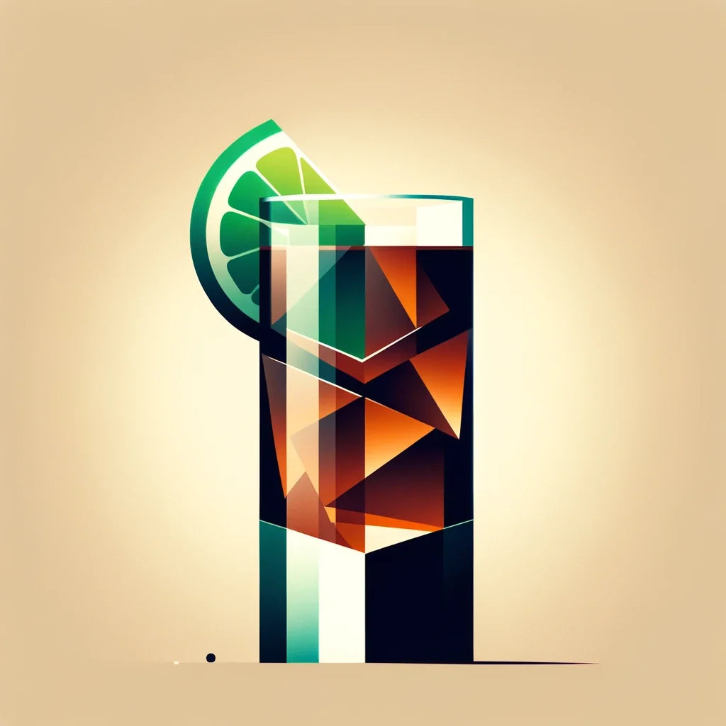 Modern Cuba Libre Canvas