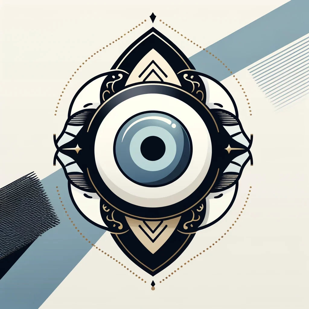 Modern Nazar Protection Canvas