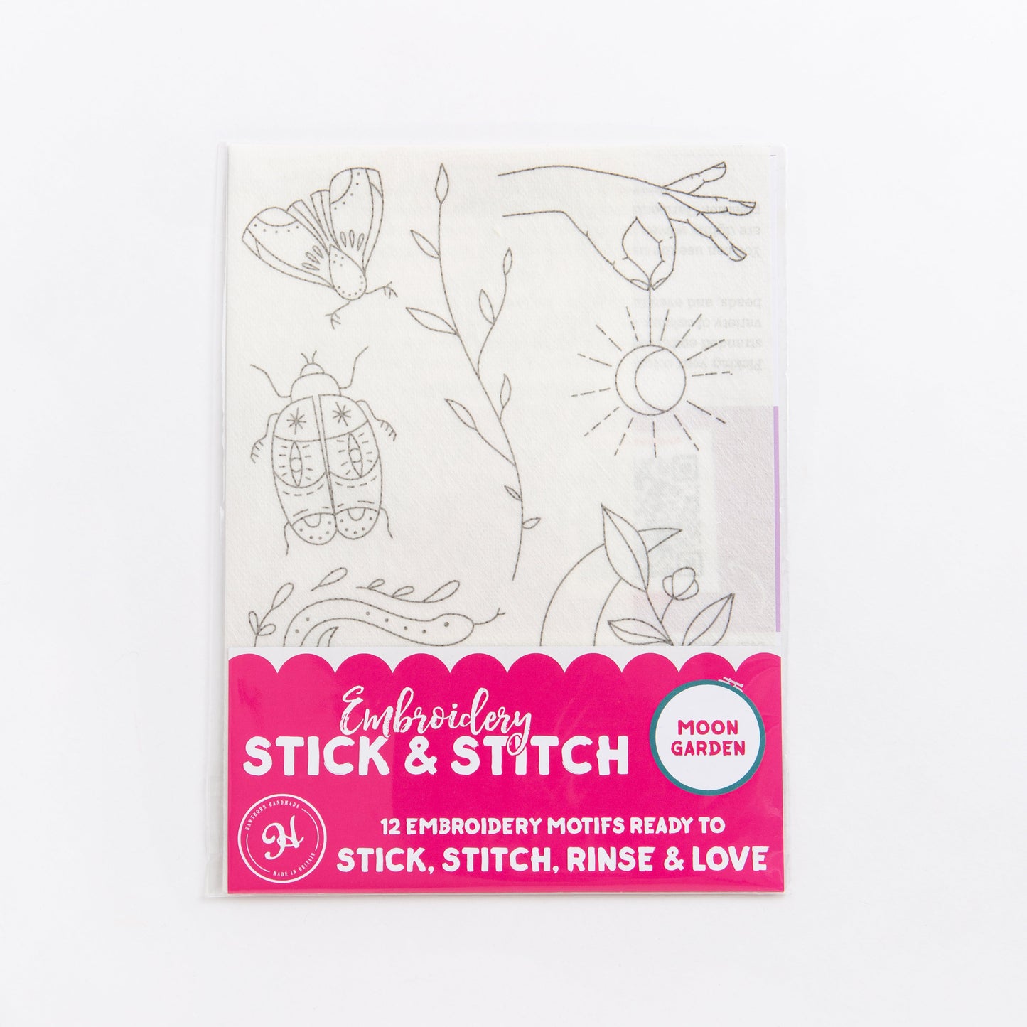 'Moon Garden' Celestial Stick & Stitch Embroidery Pack