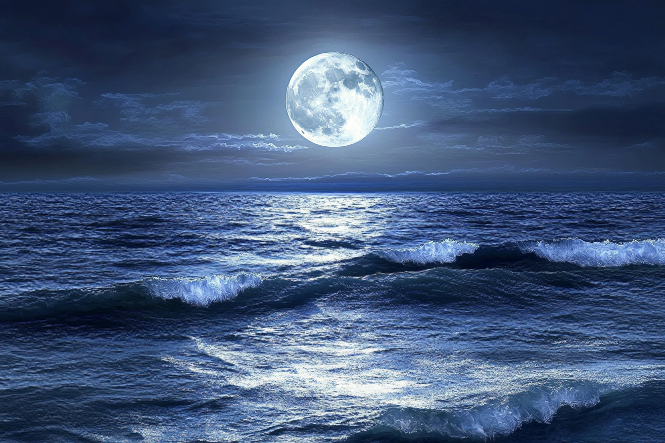 Moonlight Wave Whisper Blanket