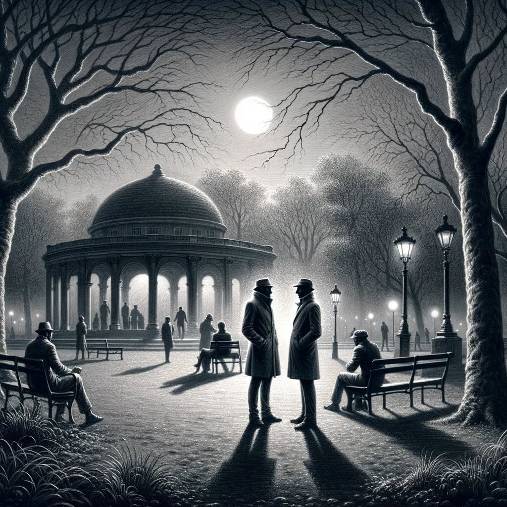 Moonlit Conspiracies Canvas