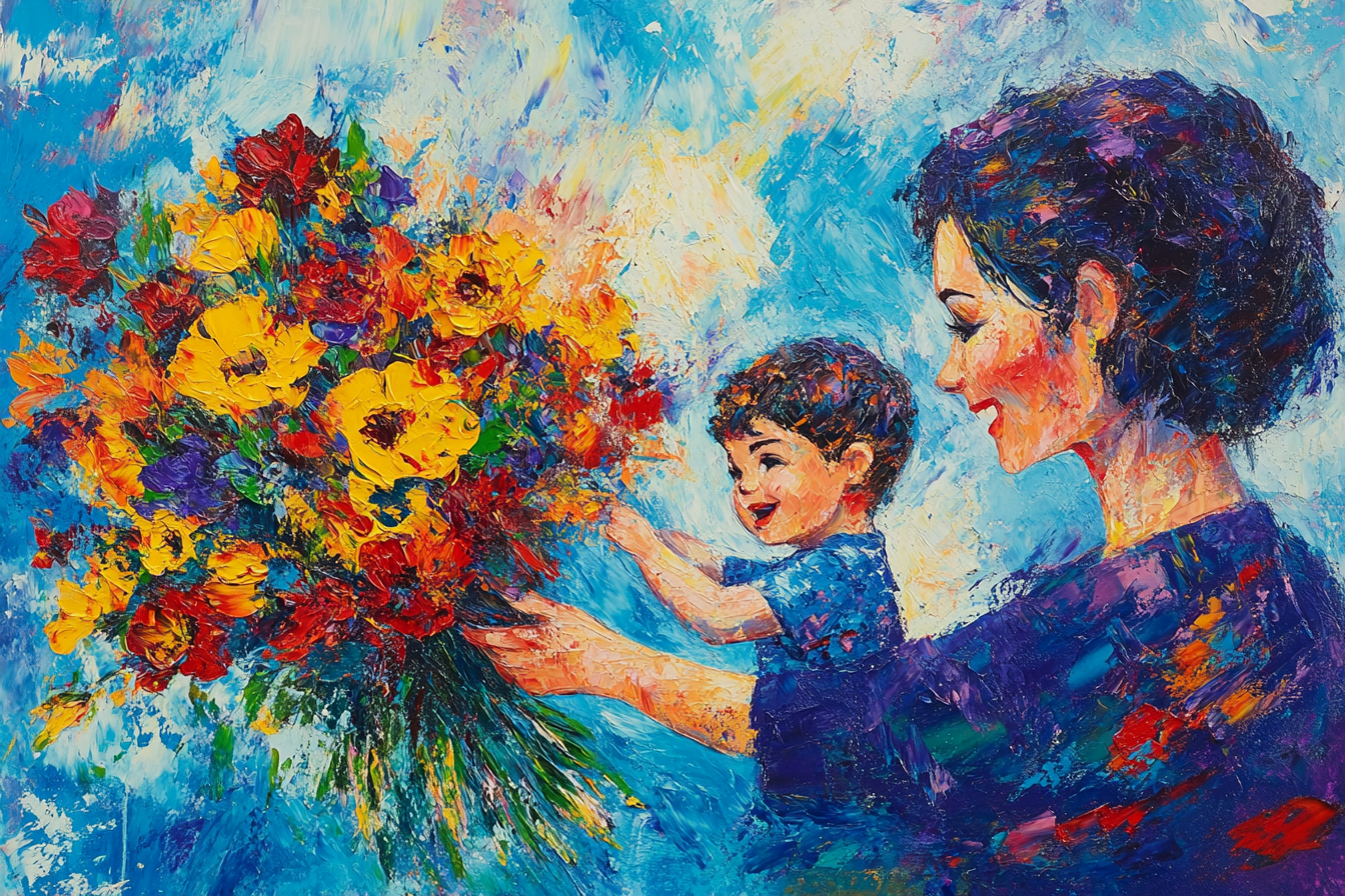 Mother's Day Joy Canvas