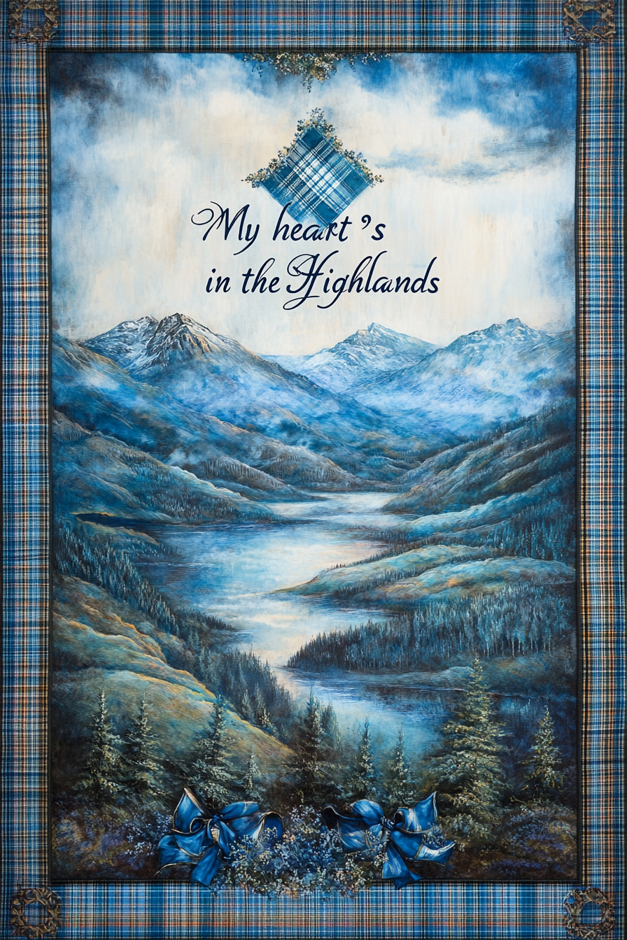 My heart’s in the Highlands Canvas