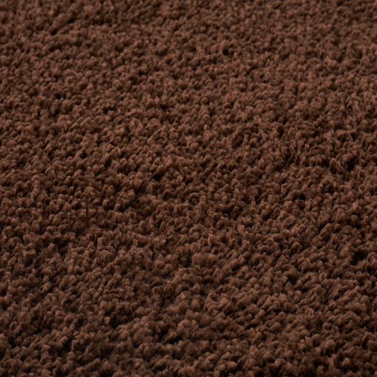 Myshaggy Solid Brown Rug